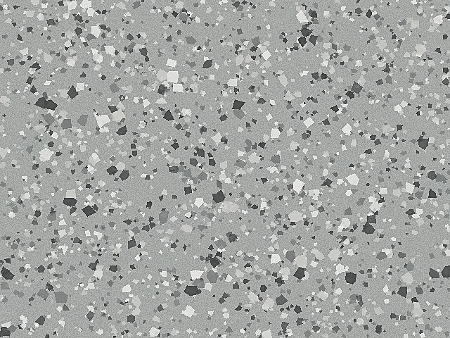 Clean Gray flake blend, shown large
